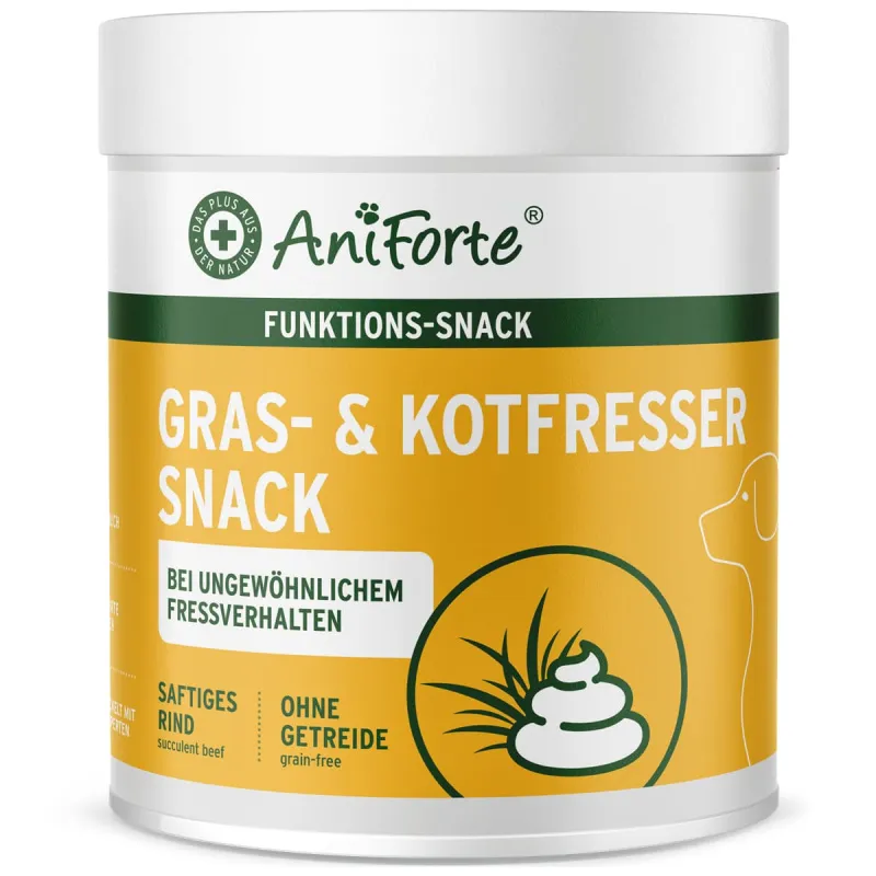 AniForte Gras-und Kotfresser Snack 300g